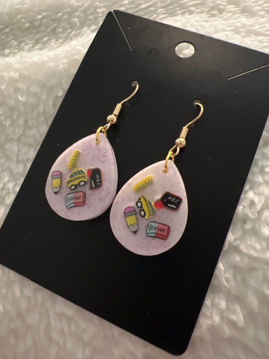 Teacher earrings